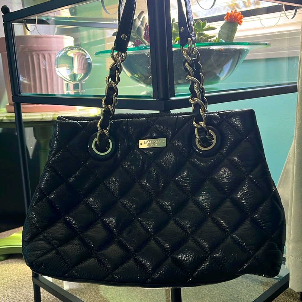 Kate Spade quilted leather bag